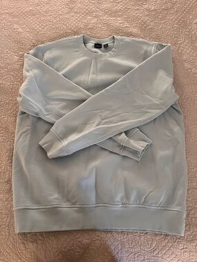 J. Crew Pale Blue Crewneck Sweatshirt